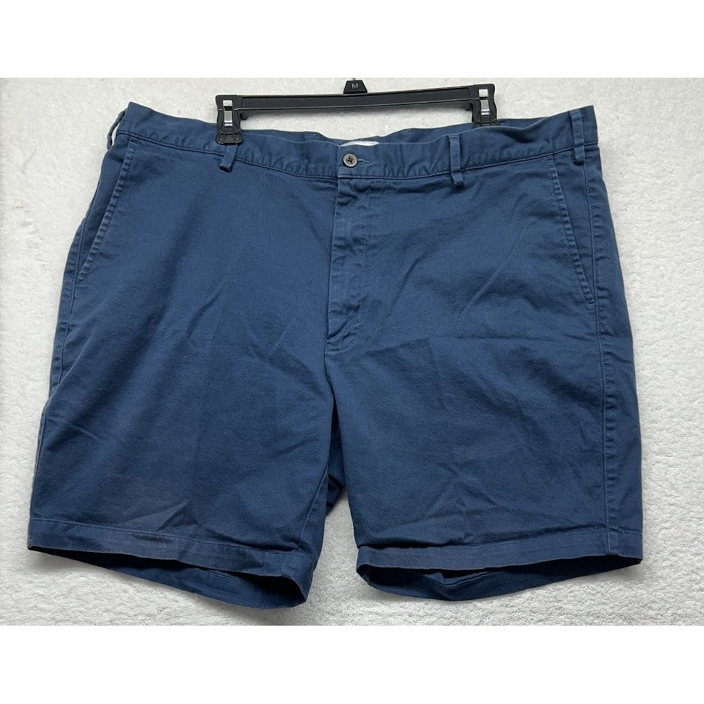 Peter Millar Mens Size 40 Blue Pilot Flat Front Chino Golf Shorts (S8)